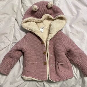 Carters Sherpa Lined Girls Coat